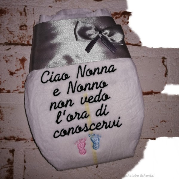 Windel ciao Nonna e Nonno non vedo l'ora di conoscervi